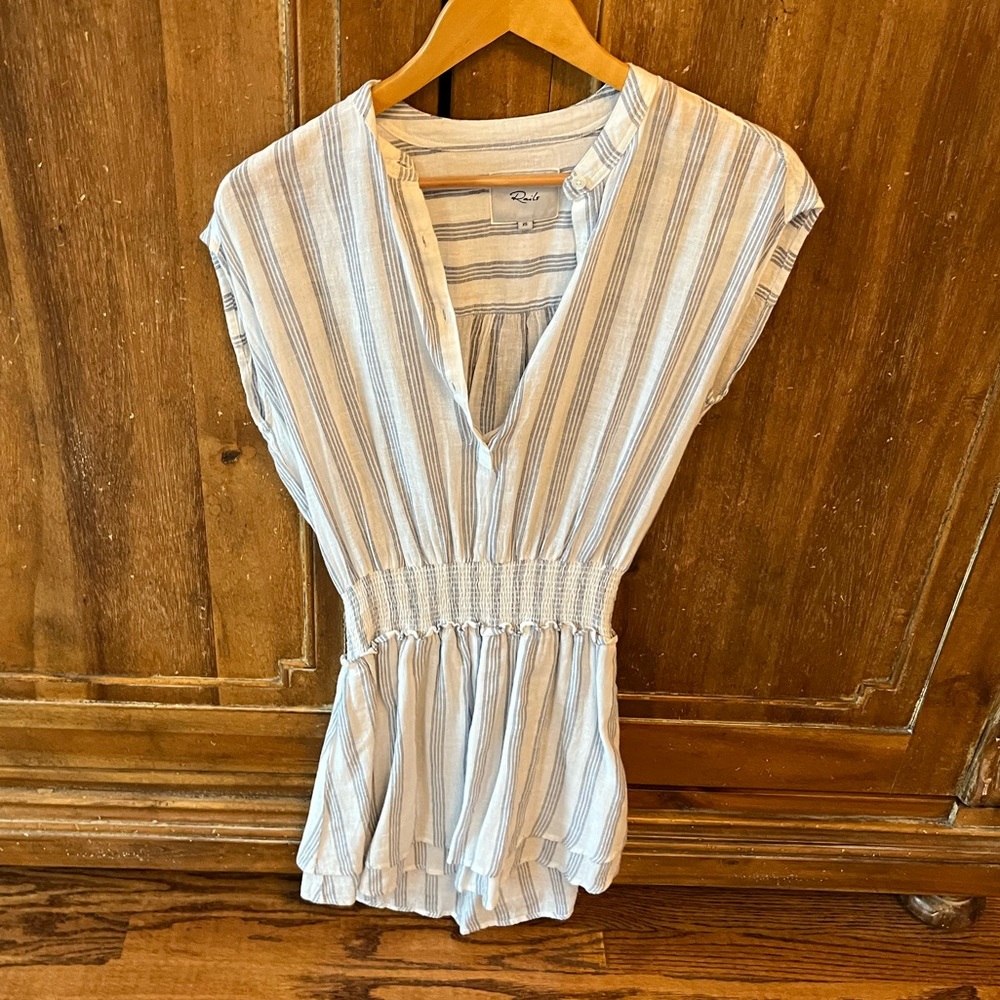 Rails XS Linen mini dress
